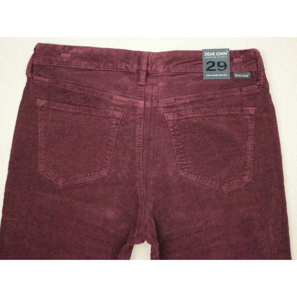 Dear John Giselle High Waist Skinny Corduroy Pants